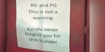 രാഹുലിനും പ്രിയങ്കയ്ക്കുമെതിരെ വയനാട്ടിലും കോഴിക്കോടും പോസ്റ്റർ; ‘കെ.സി നിങ്ങളുടെ പെട്ടിയെടുപ്പുകാരനായിരിക്കാം, പക്ഷേ ജനവികാരം മറക്കരുത്; അത് മറന്നാൽ വയനാട് അടുത്ത അമേഠിയാകും‘