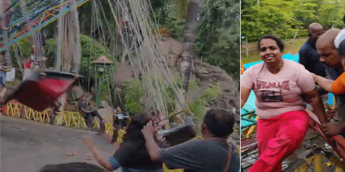 അമ്യൂസ്മെന്‍റ് പാര്‍ക്കിലെ റൈഡര്‍ പൊട്ടി, കുട്ടികളടക്കം അഞ്ച് പേര്‍ക്ക് പരിക്ക്;  തിരുവനന്തപുരം ഹാപ്പി ലാൻഡിലാണ് സംഭവം