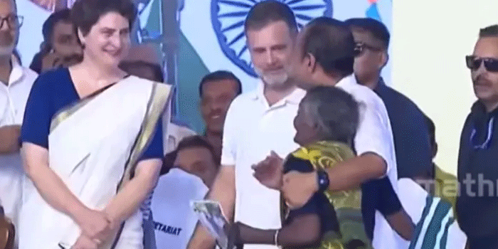 ‘സതീശൻ എനിക്ക് മകനെ പോലെയല്ല; മകൻ തന്നെയാണ്‘; വിഐപികളുടെ ഇടയിലൂടെ വേദിയിലെത്തി പുതിയ മുഖ്യമന്ത്രിയെ കെട്ടിപിടിച്ച്  സാധാരണക്കാരിയായ അമ്മാളു അമ്മ; സ്നേഹത്തിനു മുന്നിൽ പ്രോട്ടോക്കോളും സുരക്ഷാവലയവും വഴിമാറി