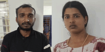 സ്വന്തം വീട്ടിൽ നിന്ന് സ്വർണ്ണാഭരണങ്ങൾ മോഷ്ടിച്ച് നാടുവിട്ടു; വിവാഹിതയും രണ്ടുമക്കളുടെ അമ്മയുമായ യുവതിയും കാമുകനും അറസ്റ്റിൽ; ആൺ സുഹൃത്തിനെതിരെ വേറെയും കേസുകൾ