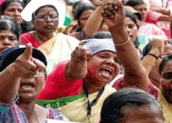 ‘എലിയെ പ്രസവിച്ചാലും പുലിയെ പ്രസവിച്ചാലും വേദനയുണ്ടാവും; പുലിയെ പ്രസവിക്കാൻ ഒൻപതുമാസം സമയം നൽകി; അത് പ്രസവിക്കാതെ വയറ്റിൽക്കിടന്ന് ചാപിള്ളയായി‘ -മുൻ ധനമന്ത്രിയ്ക്ക്  ആശാപ്രവർത്തകരുടെ മറുപടി