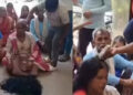തന്റെ വാര്‍ഡിനോട് അവഗണന കാട്ടുന്നു, ബിജെപി ഭരിക്കുന്ന കോർപ്പറേഷന് മുന്നിൽ തല മൊട്ടയടിച്ച് ബിജെപി വനിത കൗൺസിലറുടെ പ്രതിഷേധം, പിന്തുണയുമായി പ്രതിപക്ഷം
