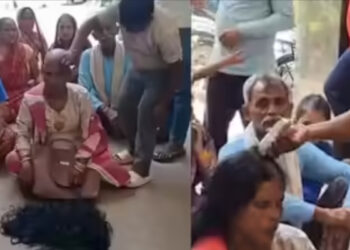 തന്റെ വാര്ഡിനോട് അവഗണന കാട്ടുന്നു, ബിജെപി ഭരിക്കുന്ന കോർപ്പറേഷന് മുന്നിൽ തല മൊട്ടയടിച്ച് ബിജെപി വനിത കൗൺസിലറുടെ പ്രതിഷേധം, പിന്തുണയുമായി പ്രതിപക്ഷം