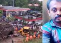 ശക്തമായ മഴയും ഇടിയും വന്നതോ‌ടെ ലോറിക്കുള്ളിൽ കയറിയിരുന്നു, കോൺക്രീറ്റ് മതിലും സർവീസ് സ്റ്റേഷൻ കെട്ടിടവും ഇടിഞ്ഞ് മുകളിലേക്ക് വീണ് യുവാവിന് ദാരുണാന്ത്യം, മൃതദേഹം പുറത്തെടുത്തത് ലോറി വെട്ടിപ്പൊളിച്ച്