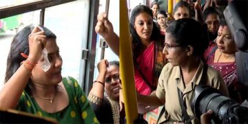 ‘സത്യപ്രതിജ്ഞ വൈകിയത് ഞങ്ങളുടെ കുറ്റമല്ല, കേരളത്തിനൊപ്പം തെരഞ്ഞെടുപ്പ് ഫലം വന്ന സംസ്ഥാനങ്ങളിൽ സൗജന്യ യാത്ര നടപ്പാക്കി തുടങ്ങി’- മഹിളാമോർച്ച നേതാവിന്റെ വാദം!! സ്വന്തം പോക്കറ്റിൽ നിന്ന് കാശെ‌ടുത്ത് ടിക്കറ്റ് നൽകി സം​ഗതി കഴിച്ചിലാക്കി വനിതാ കണ്ടക്ടർ
