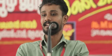 “ലാത്തി വീശിയപ്പോൾ മീനിന്റെ മണം കയ്യിൽനിന്നു കിട്ടി”,  ആഭ്യന്തര മന്ത്രിയുടെ വീട്ടിൽ പോയി  മീൻ വെട്ടിക്കൊടുത്താണ്  ‍ഡിവൈഎസ്പി വരുന്നത്, ഇതെല്ലാം  മന്ത്രിയുടെ അടുക്കളയിൽ തീർത്താൽ മതി, എസ്എഫ്ഐക്കാരുടെ നെഞ്ചത്തു തീർക്കേണ്ട, പരിഹാസവുമായി എം ശിവപ്രസാദ്
