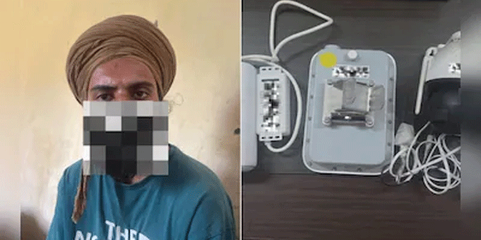 പത്താൻകോട്ട്–ജമ്മു ദേശീയപാതയ്ക്കരികെ സിസിടിവി ക്യാമറ സ്ഥാപിച്ച് സൈനിക വാഹന നീക്കങ്ങൾ പകർത്തി പാക്കിസ്ഥാന് കൈമാറി; യുവാവ് അറസ്റ്റിൽ