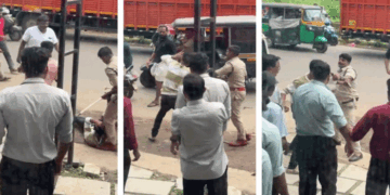 പെരിന്തൽമണ്ണയിൽ ഇതര സംസ്ഥാന തൊഴിലാളികള്‍ പൊലീസുമായി ഏറ്റുമുട്ടി ; പൊലീസ് ഉദ്യോഗസ്ഥന് പരിക്ക്, 2 പേര്‍ കസ്റ്റഡിയിൽ