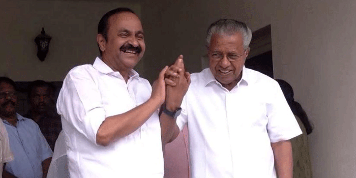 പിണറായിയെ വീട്ടിലെത്തി കണ്ട് വി.ഡി. സതീശൻ; മുഖ്യമന്ത്രിയായ ശേഷമുള്ള ആദ്യ കൂടിക്കാഴ്ച; എതിരേറ്റ് നിയുക്ത പ്രതിപക്ഷ നേതാവും കുടുംബവും