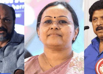 യുഡിഎഫ് വിജയ കൊടുങ്കാറ്റിൽ കടപുഴകി നിലം പതിച്ച്  മന്ത്രിമാർ; രാജേഷ്, ബിന്ദു,ഗണേഷ്, ശിവൻകുട്ടി,വാസവൻ,വീണ,രാജീവ്, കടന്നപ്പള്ളി എന്നിങ്ങനെ നീളുന്നു പട്ടിക