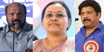 യുഡിഎഫ് വിജയ കൊടുങ്കാറ്റിൽ കടപുഴകി നിലം പതിച്ച്  മന്ത്രിമാർ; രാജേഷ്, ബിന്ദു,ഗണേഷ്, ശിവൻകുട്ടി,വാസവൻ,വീണ,രാജീവ്, കടന്നപ്പള്ളി എന്നിങ്ങനെ നീളുന്നു പട്ടിക