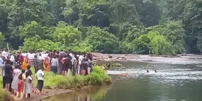 മുന്നറിയിപ്പ് ബോർഡ് അവ​ഗണിച്ചു, പലവൻപടി പുഴയിൽ കുളിക്കാനിറങ്ങിയ മൂന്ന് ദന്തൽ കോളേജ് വിദ്യാർഥികൾക്ക് ദാരുണാന്ത്യം!! ഒഴുക്കിൽപ്പെട്ട വിദ്യാർഥികളെ രക്ഷപ്പെടുത്തി ആശുപത്രിയിലെത്തിച്ചെങ്കിലും ജീവൻ രക്ഷിക്കാനായില്ല  ഇതേപുഴയിൽ മൂന്ന് നഴ്സിങ് കോളേജ് വിദ്യാർഥികൾ മുങ്ങിമരിച്ചത് രണ്ടാഴ്ച മുൻപ്