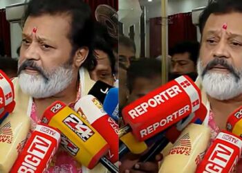 ‘’ലോകം മുഴുവൻ ഒന്ന് അന്വേഷിച്ചു നോക്കൂ, എവിടെയൊക്കെ എത്രയൊക്കെ കൂടിയെന്ന്, നമ്മൾ ഇത്രയും പിടിച്ചു നിന്നില്ലേ… വാണിജ്യ സിലിണ്ടർ വെറുതെയൊരു നമ്പറല്ലായിരുന്നോ”?- സുരേഷ് ​ഗോപി… അതേ തെരഞ്ഞെടുപ്പ് കഴിയുന്നതുവരെ പിടിച്ചുനിന്നല്ലോ- കമെന്റ്