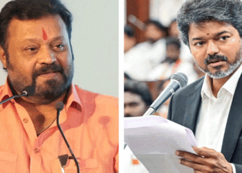 ടി.വി.കെ കേരളത്തിൽ വന്നാൽ എന്താണ് പ്രശ്നം? വരുന്നുണ്ടെങ്കിൽ വരട്ടെ; ഭരണാധികാരിയെന്ന നിലയിൽ വിജയ്  പ്രവർത്തിച്ചു തുടങ്ങും മുമ്പ് വിമർശിക്കുന്നത് ശരിയല്ല; അദ്ദേഹം പ്രവർത്തിക്കട്ടെ, തെളിയിക്കട്ടെ‘- സുരേഷ് ഗോപി
