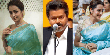 ‘The love is always louder‘; വിജയ് മുഖ്യമന്ത്രിയായി സത്യപ്രതിജ്ഞ ചെയ്തതിനു പിന്നാലെ തൃഷയുടെ പോസ്റ്റ്; കൂടെ ചടങ്ങിലണിഞ്ഞ അതേ നീല സാരിയിലുള്ള ചിത്രങ്ങളും
