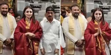 ഈ ദർശനം വിജയ്ക്കു വേണ്ടിയോ, അതോ പിറന്നാൾ ആയതുകൊണ്ടോ? സോഷ്യൽ മീഡിയയിൽ വലിയ ചർച്ചയ്ക്ക് വഴിവച്ച് തൃഷയുടെ തിരുപ്പതി ക്ഷേത്ര ദർശനം- Video
