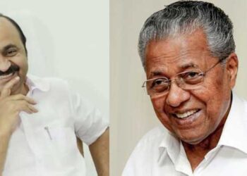 ‘ഞാൻ ആദ്യമായാണ് മോദിയെ നേരിൽ കാണുന്നത്, കണ്ട ഉടനെ പറഞ്ഞു, ഇഡിയെ കൊണ്ട് പിണറായിയുടെ വീട് ഉടൻ റെയ്ഡ് ചെയ്യണം, മോദി ഫോൺ എടുത്ത് കുത്തി, സതീശൻ വന്നിട്ട് ആദ്യമായി ഒരു കാര്യം പറഞ്ഞു, നാളെ രാവിലെ തന്നെ റെയ്ഡ് ചെയ്യണം… അപ്പോൾ ഞാൻ പറഞ്ഞു, ഒരു സ്ഥലത്ത് പോരാ, 12 സ്ഥലത്ത് ചെയ്യണം… കമ്യൂണിസ്റ്റ്കാർ ബലം പിടുത്തം വിട്ട് തമാശ പറയാൻ തുടങ്ങിയല്ലോ’…