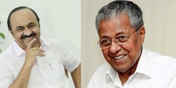 ‘ഞാൻ ആദ്യമായാണ് മോദിയെ നേരിൽ കാണുന്നത്, കണ്ട ഉടനെ പറഞ്ഞു, ഇഡിയെ കൊണ്ട് പിണറായിയുടെ വീട് ഉടൻ റെയ്ഡ് ചെയ്യണം, മോദി ഫോൺ എടുത്ത് കുത്തി, സതീശൻ വന്നിട്ട് ആദ്യമായി ഒരു കാര്യം പറഞ്ഞു, നാളെ രാവിലെ തന്നെ റെയ്ഡ് ചെയ്യണം… അപ്പോൾ ഞാൻ പറഞ്ഞു, ഒരു സ്ഥലത്ത് പോരാ, 12 സ്ഥലത്ത് ചെയ്യണം… കമ്യൂണിസ്റ്റ്കാർ ബലം പിടുത്തം വിട്ട് തമാശ പറയാൻ തുടങ്ങിയല്ലോ’…