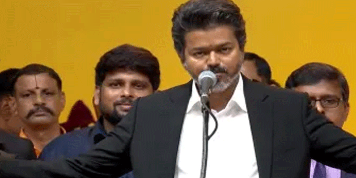 ‘എന്റെ സർക്കാർ തീർത്തും സുതാര്യമായിരിക്കും, ജനങ്ങളുടെ ഒരു ചില്ലിക്കാശ് ഞാൻ തൊടില്ല‘; തമിഴ്നാട് മുഖ്യമന്ത്രി വിജയ്‌ ; ‘സ്ത്രീ സുരക്ഷയ്ക്ക് പ്രത്യേക സ്ക്വാഡ് രൂപീകരിക്കും‘- ആദ്യപ്രഖ്യാപനം