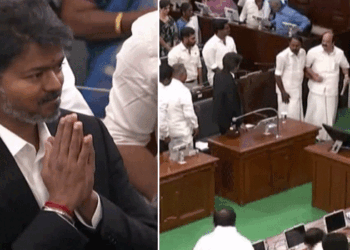 വിജയ്ക്ക് ഇരട്ടി മധുരം; ടിവികെ മുതിർന്ന നേതാവ് ജെ.സി.ഡി പ്രഭാകർ  സ്പീക്കർ; എം രവിശങ്കർ ഡെപ്യൂട്ടി സ്പീക്കർ;  പ്രതിപക്ഷ കക്ഷികളായ ഡി എം കെയും എ ഐ എ ഡി എം കെയും സ്ഥാനാർഥികളെ നിർത്തിയില്ല