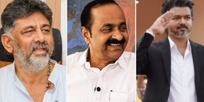 ‘നമുക്ക് ഒന്നിച്ചു നിന്ന് തൂഫാനാക്കാം‘; വിജയ്ക്കും ഡി കെ ശിവകുമാറിനും വിഡി സതീശന്റെ കത്ത്; ലഹരി കടത്ത് മാഫിയകളുടെ കണ്ണി പൊട്ടിക്കാനുള്ള ഊർജ്ജിത പ്രവർത്തനങ്ങളിലേയ്ക്ക് കേരളം