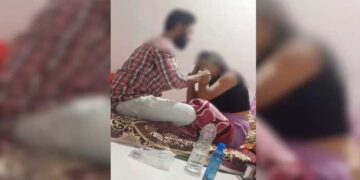 ‘എന്നെ വിടൂ’… മുൻ സഹപാഠിക്കു മുൻപിൽ കരഞ്ഞപേക്ഷിച്ച് യുവതി!! വ്യോമസേന ഉദ്യോഗസ്ഥന്റെ ഭാര്യയെ ക്രൂരമായി പീഡിപ്പിക്കുന്നതിന്റേയും നിർബന്ധിത മത പരിവർത്തനത്തിനു വിധേയമാക്കുന്നതിന്റേയും ദൃശ്യങ്ങൾ പുറത്ത്, പീഡനം ശീതളപാനീയത്തിൽ മയക്കുമരുന്ന് കലർത്തി നൽകി, ബ്ലാക്ക് മാജിക്കിന് വിധേയയാക്കി, ഒടുവിൽ നിക്കാഹ് നടന്നതായും സഹപാഠിയുടെ ഭാര്യയായിരിക്കുമെന്നും മൗലാന- രണ്ടുപേർ അറസ്റ്റിൽ