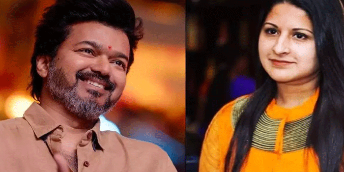 വിജയ്യും സംഗീതയും വീണ്ടും ഒരുമിക്കാനുള്ള തീരുമാനത്തിൽ? വിജയ്യുടെ അമ്മ ഇടപെട്ടു; ലണ്ടനിൽ നിന്നും സംഗീത ചെന്നൈയിലെത്തി; കലഹത്തിന്റെ കാർമേഘങ്ങൾ അകന്നെന്ന് സൂചന