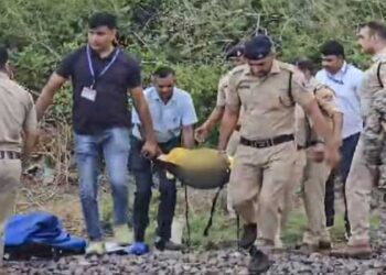 ട്രെയിനിന് തീപിടിച്ചുവെന്ന അഭ്യൂഹം, യാത്രക്കാർ ചങ്ങല വലിച്ചു!! രക്ഷപ്പെടാൻ നാലുവയസുകാരൻ മകനുമായി ട്രാക്കിലേക്ക് എടുത്തു ചാടിയ അമ്മയടക്കം നാലു പേർ എതിരെവന്ന മറ്റൊരു ട്രെയിനിടിച്ച് മരിച്ചു