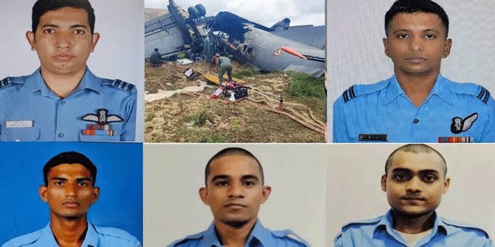 അസ്സമിലെ ജോർഹാട്ടിൽ വ്യോമസേന വിമാനം തകർന്നു വീണു; അഞ്ച് സൈനികർക്ക് വീരമൃത്യു; റോറ എയർഫോഴ്‌സ് സ്റ്റേഷനിൽ ലാൻഡ് ചെയ്യാൻ ശ്രമിക്കുന്നതിനിടെ അപകടം