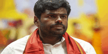 അമിത് ഷായുടെയും നിതിൻ നബിന്റെയും അഭ്യർത്ഥന തള്ളി  കെ. അണ്ണാമലൈ  ബി.ജെ.പി വിട്ടു; പുതിയ രാഷ്ട്രീയ നീക്കത്തിന് സൂചന;  ഇനി രജനിക്കൊപ്പമോ? നിർണായക പ്രഖ്യാപനം ഇന്ന്