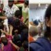 ‘സുഗതൻ ഒപ്പിടാത്ത രജിസ്റ്ററിൽ ആരും ഒപ്പിടേണ്ട’- ബിജെപി!! ബിജെപി കൗൺസിലറുടെ രാജി ആവശ്യപ്പെട്ട് പ്രതിഷേധിച്ച കോൺഗ്രസ് അംഗങ്ങളുമായി ബിജെപി ഏറ്റുമുട്ടി. മിനിട്സ് ബുക്കിൽ ഒപ്പിടാൻ കോൺഗ്രസ് അംഗങ്ങളെ ബിജെപി കൗൺസിലർമാർ അനുവദിച്ചില്ല, നിയമപരമായി തന്നെ നേരിടും- കൗൺസിലർ വൈഷ്ണ സുരേഷ്