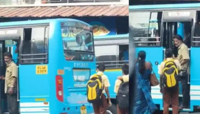 കൈകൂപ്പി പറഞ്ഞിട്ടും വിദ്യാർത്ഥികളെ ബസ്സിൽ കയറ്റിയില്ല, കണ്ടക്ടറുടെ ലൈസന്സ് സസ്പെന്ഡ് ചെയ്തു, നടപടി വിശദീകരണം തേടിയതിനു പിന്നാലെ, ബസ് സ്റ്റാന്ഡുകളില് പരിശോധന കര്ശനമാക്കി പൊലീസ്