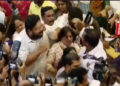 “വിദ്യാഭ്യാസമില്ലാത്ത വെറും നികൃഷ്ട ജീവികൾ”,  തിരുവനന്തപുരം കോര്‍പറേഷനില്‍ കോണ്‍ഗ്രസും ബിജെപിയും തമ്മില്‍ പൊരിഞ്ഞ അടി, വനിതാ പ്രവര്‍ത്തകരെ കയ്യേറ്റം ചെയ്തെന്ന് കോണ്‍ഗ്രസ്, കൗൺസിലറുടെ ഷർട്ട് വലിച്ചൂരിയെന്ന് ബിജെപി