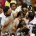 “വിദ്യാഭ്യാസമില്ലാത്ത വെറും നികൃഷ്ട ജീവികൾ”,  തിരുവനന്തപുരം കോര്‍പറേഷനില്‍ കോണ്‍ഗ്രസും ബിജെപിയും തമ്മില്‍ പൊരിഞ്ഞ അടി, വനിതാ പ്രവര്‍ത്തകരെ കയ്യേറ്റം ചെയ്തെന്ന് കോണ്‍ഗ്രസ്, കൗൺസിലറുടെ ഷർട്ട് വലിച്ചൂരിയെന്ന് ബിജെപി