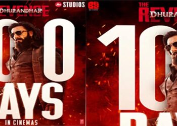 തീയേറ്ററുകളിൽ 100 ദിനം പൂർത്തിയാക്കി ധുരന്ധർ പ്രതികാരം