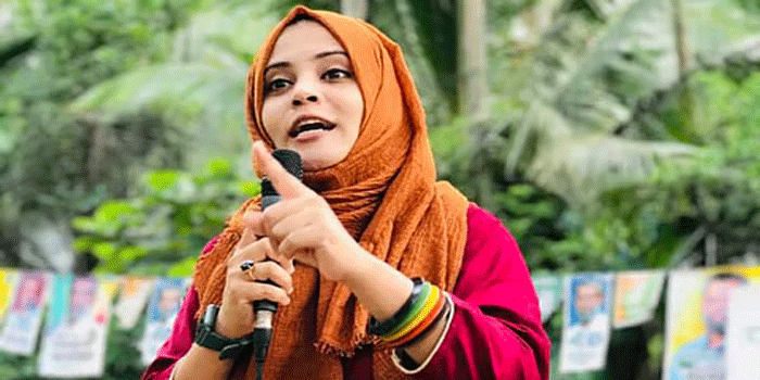 ‘ എന്തുമാവാമെന്നു കരുതേണ്ട;  സ്വകാര്യ നിമിഷങ്ങളും വ്യക്തിപരമായ സംഭാഷണങ്ങളും ദുരുപയോ​ഗം ചെയ്യുന്ന വ്ളോ​ഗർമാർക്കെതിരെ നിയമ നടപടി സ്വീകരിക്കും ‘ : പേരാമ്പ്ര എംഎൽഎ ഫാത്തിമ തെഹ്‌ലിയ