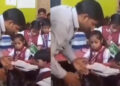 പ്ലേ സ്കൂള് കുട്ടികളുടെ മുഖത്ത് മാറി മാറിയടിച്ച് അധ്യാപകന്, അടിയുടെ ആഘാതം താങ്ങാതെ ഡെസ്കിലേക്ക് മറിഞ്ഞ് വീണ് പെണ്കുട്ടി, പിന്നാലെ കുട്ടികളെ ബാത്ത്റൂമില് പൂട്ടിയിട്ടു, വിമര്ശനവുമായി സോഷ്യല് മീഡിയ