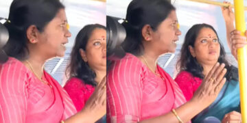 സ്ത്രീകളെ വഞ്ചിച്ചില്ലേ… ഭരണം കിട്ടിക്കഴിഞ്ഞ് വഞ്ചിക്കുന്ന ഇടപാട് നല്ലതല്ല, ഞങ്ങൾക്ക് കെഎസ്ആർടിസിയുടെ എല്ലാ ബസിലും സൗജന്യ യാത്ര വേണം, സമരവുമായി മഹിളാമോര്ച്ച