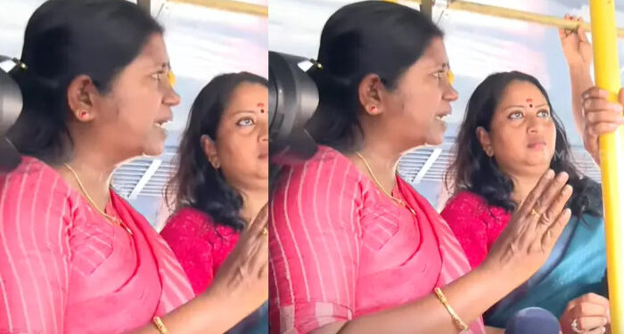 സ്ത്രീകളെ വഞ്ചിച്ചില്ലേ… ഭരണം കിട്ടിക്കഴിഞ്ഞ് വഞ്ചിക്കുന്ന ഇടപാട് നല്ലതല്ല, ഞങ്ങൾക്ക് കെഎസ്ആർടിസിയുടെ എല്ലാ ബസിലും സൗജന്യ യാത്ര വേണം, സമരവുമായി മഹിളാമോര്ച്ച