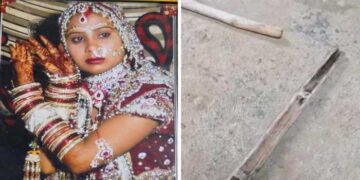 മദ്യലഹരിയിലെത്തിയ പിതാവ് മകനെ തലകീഴായി കാലിൽ പിടിച്ച് തൂക്കി, മകനെ കൊല്ലുമെന്ന ഭയത്തിൽ ഭാര്യ ഭർത്താവിനെ വടി ഉപയോ​ഗിച്ച് തല്ലിക്കൊന്നു, മൃതദേഹത്തിന് കാവലിരുന്നത് എട്ടുമണിക്കൂർ, പിന്നാലെ ക്ഷേത്രത്തിൽ പോയി ദൈവത്തിനോട് മാപ്പക്ഷിച്ച ശേഷം പോലീസിൽ കീഴടങ്ങി