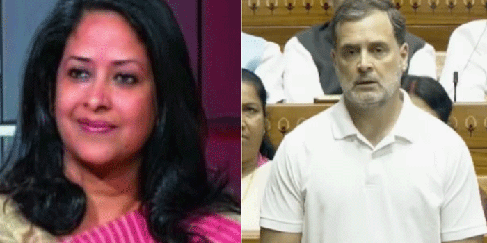 ‘രാഹുൽ പാർട്ടിയുടെ മുഖമായതോടെ തുടങ്ങിയതാണ് കോൺ​ഗ്രസിന്റെ പതനം; രാഷ്ട്രീയം പാർട്ട് ടൈം ജോലിയല്ല’; രാഹുൽ ഗാന്ധിക്കെതിരെ പ്രണബ് മുഖർജിയുടെ മകൾ