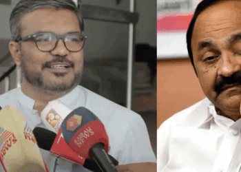 ‘മദ്യത്തിന് നികുതി ഇളവ് പ്രഖ്യാപിച്ചത് വൻ അഴിമതി;  പിന്നിൽ കർണ്ണാടക മദ്യ ലോബി തന്നെ;സതീശന് എത്ര രൂപ കിട്ടിയെന്ന് പറയ്; സർക്കാർ ജീവനക്കാർക്ക് ആനുകൂല്യങ്ങൾ നൽകാൻ തയ്യാറാകാത്ത സർക്കാർ ഈ ഇളവ് പ്രഖ്യാപിച്ചത് അത്ഭുതം തന്നെ ‘- എം.ബി. രാജേഷ്