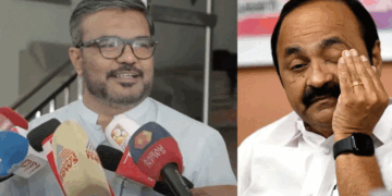 ‘മദ്യത്തിന് നികുതി ഇളവ് പ്രഖ്യാപിച്ചത് വൻ അഴിമതി; സതീശന് എത്ര രൂപ കിട്ടിയെന്ന് പറയ്; സർക്കാർ ജീവനക്കാർക്ക് ആനുകൂല്യങ്ങൾ നൽകാൻ തയ്യാറാകാത്ത സർക്കാർ ഈ ഇളവ് പ്രഖ്യാപിച്ചത് അത്ഭുതം തന്നെ ‘- എം.ബി. രാജേഷ്