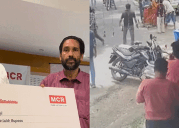 ഷാജി, അഭിമാന’മുണ്ട്’; സ്വന്തം ഉടുതുണി നൽകി യുവതിയുടെ മാനം കാത്തു;  ആദരമായി എംസിആർ ടെക്സ്റ്റൈൽസിന്റെ ഒരു ലക്ഷം രൂപയുടെ സ്നേഹോപഹാരം