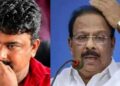 ഓപ്പറേഷൻ തൂഫാനു പിന്തുണ, കെ സുധാകരൻ വിളിച്ച യോഗത്തിൽ പങ്കെടുക്കാനെത്തിയത് മട്ടാഞ്ചേരി ഹാരിസ്, തോക്ക് കേസ് പ്രതി റിയാസ്, കൊടും ക്രിമിനൽ പുലി നസീർ, ബ്യൂട്ടിപാർലർ വെടിവെപ്പ് കേസിലെ മുഖ്യപ്രതി ബിലാൽ… പോയ പോക്കിൽ മട്ടാഞ്ചേരി ബാറിൽ കയറി അടിപിടി, വയോധികന്റെ തല ചുറ്റികയ്ക്ക് അടിച്ചുതകർത്തു, പ്രതി മട്ടാഞ്ചേരി ബിനു റിമാൻഡിൽ