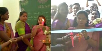 ടിവികെ എംഎൽഎ നാടമുറിക്കാൻ കത്രിക കയ്യിലെടുത്തപ്പോൾ ഡിഎംകെ മേയർ‍ മറ്റൊരു കത്രിക കൊണ്ട് നാടമുറിച്ച് പരിപാടി ഉദ്ഘാടനം ചെയ്തു, നിലവിളക്ക് കൊളുത്തിയപ്പോൾ എംഎൽഎയെ മനപ്പൂർവം അവ​ഗണിച്ചു!! അപമാനം സഹിക്കാതായപ്പോൾ വേദി വിട്ടിറങ്ങി ടിവികെ എംഎൽഎ എം.ആർ പല്ലവി
