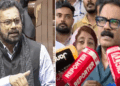 ‘ഒപ്പുവെച്ചതിന് പിന്നിലെ ‘ഇടനിലക്കാരന്റെ’ വർത്തമാനം, ഉളുപ്പില്ലാതെ സംസാരിക്കുന്ന ആളോട് രാഷ്ട്രീയം പറയാൻ താൽപര്യമില്ല; എന്റെ നിലപാടിനെ ചോദ്യം ചെയ്യാൻ ബ്രിട്ടാസ് ആയിട്ടില്ല’- മന്ത്രി കെ.എം. ഷാജി