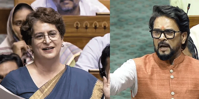 ‘ആഹാ, ഗോമൂത്ര വിദഗ്ധനും കമ്മിറ്റി  ഉണ്ടല്ലോ;കേന്ദ്ര സർക്കാർ രൂപീകരിച്ച പരീക്ഷാ പരിഷ്കാര സമിതിയിലെ ഒരം​ഗത്തിന്റെ പേരുകണ്ടപ്പോൾ പ്രിയങ്കാ ​ഗാന്ധി; പരാമർശത്തിനെതിരെ ശക്തമായ പ്രതിഷേധിച്ച് ബിജെപി എംപിമാർ