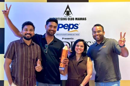 ഈസ്റ്റേൺന്റെ നെഹ്‌റു ട്രോഫി ജലമേള കാമ്പെയ്ന് മാഡീസ് പുരസ്കാരം