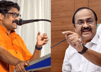 ‘കുഞ്ഞിക്കൂനനിലെ ‘വിമൽകുമാറിനെപ്പോലെയാണ് വിഡി സതീശൻ; പുറത്തൊന്ന് പറയുകയും മനസിൽ മറ്റൊന്ന് കൊണ്ടുനടക്കുകയുമാണ് ;  ‘നാക്കിൽ നെഹ്റു, മനസിൽ സവർക്കർ’: പരിഹസിച്ച് എ.എ. റഹീം